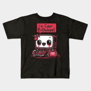 I'm Cyber Enthusiast Kids T-Shirt